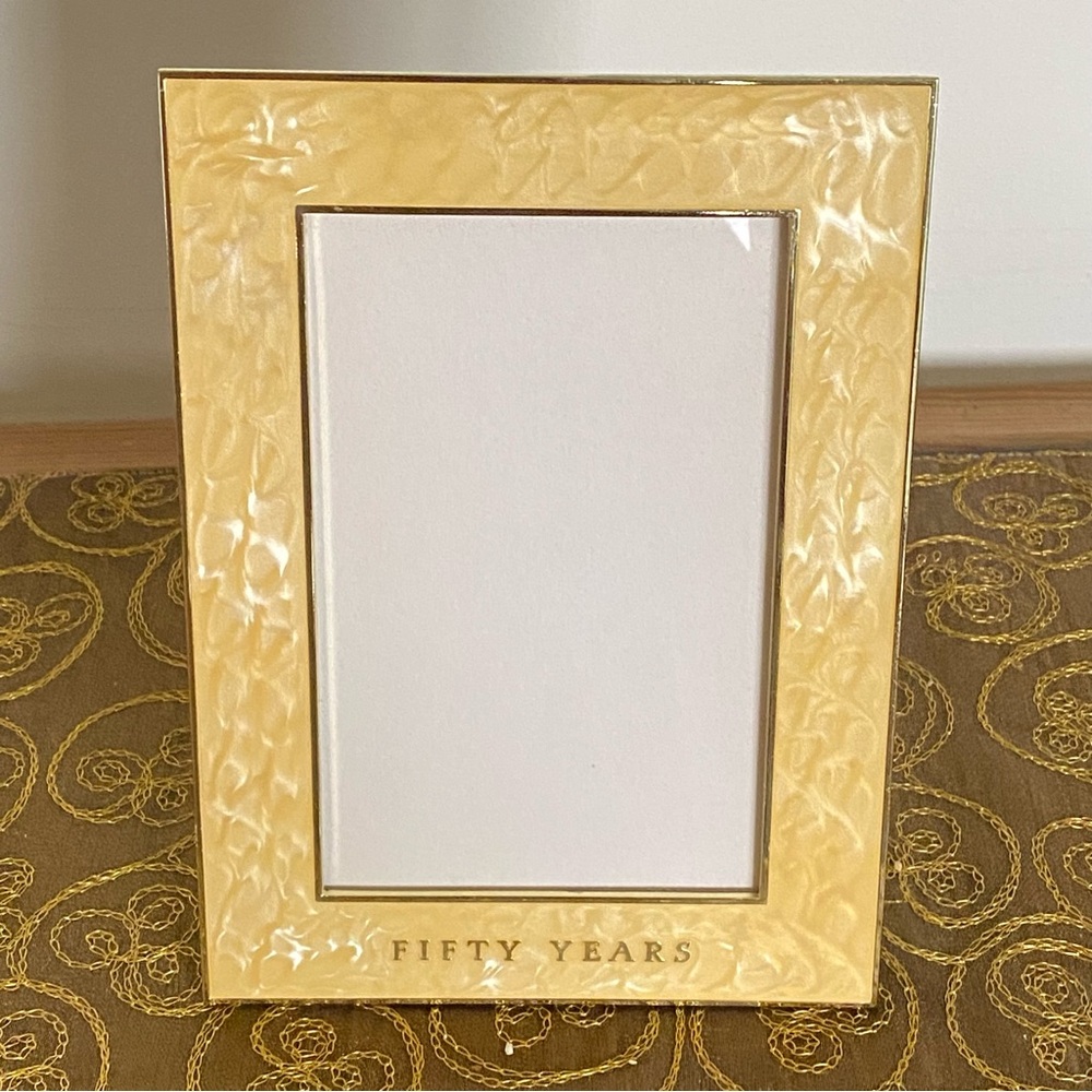 Hallmark 50 Years Gold Anniversary Photo Frame 4x6